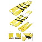 7kg ,162cm Aluminum Folding Stretcher Multifunctional Medical Lightweight Portable Folding Scoop Stretcher