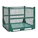 Four Sided Welded Wire Mesh Pallet Cage Industrial Stillages Container for sale