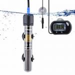 Mini Submersible Aquarium Heater Thermometer 100 Watt For 10-25 Gallon Fish Tank for sale