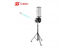 China Random Function Badminton Machine , Manual Elevation Badminton Shuttle Launcher supplier