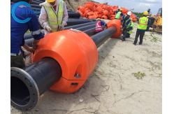 China Small Plastic Hdpe Pipe Floater Buoys For Marine Hdpe Floating Pontoon supplier