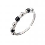 Women Girls 925 Sterling Silver Jewelry Enamel Ring Open Adjustable for sale