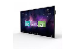 China Flat Panel Interactive 4K 65 Inch Smart Board Touch Screen For Teaching supplier