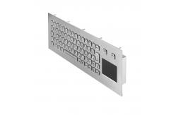 China IP67 dynamic waterproof stainless steel industrial keyboard with sealed tough touchpad supplier