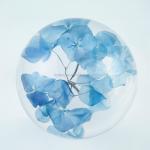 ODM OEM Blue Flower Paperweight For Promotional Gift for sale