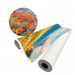 300gsm Poly Cotton Canvas Roll For Large Format Printer And Wall Art for sale