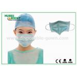 Anti Bacteria 9*18cm Non Woven Disposable Earloop Face Mask for sale