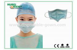 China Droplet Prevention Polypropylene Meltblown Medical Disposable Face Mask With Earloop supplier