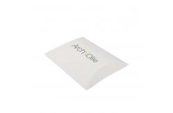 China Cardboard White Kraft Pillow Box Envelopes With Custom Printed supplier