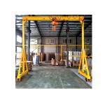 45m/Min Euro Type Hoist Mini 1 Ton Gantry Crane Single Girder for sale