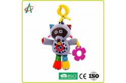 China Lion 15cm Baby Plush Rattle With Chewing Teethers supplier
