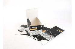 China Custom Logo Foldable Packaging Box Mattle Lamaniation Paper Card Box  0.35mm supplier