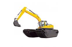 China CAT SANY Amphibious Excavator Undercarriage Pontoon 20 Ton for Swamp supplier