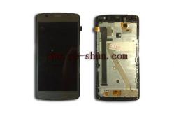 China ZTE Blade L5 Complete Grey Cell Phone LCD Screen Replacement , Mobile Spare Parts supplier