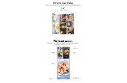 China LCD Double Sides Ceiling Mounted Advertising Window Display Android7.1 supplier