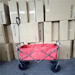 Easy Transportation Foldable Wagon Cart 600D Portable Camping Trolley Hiking for sale