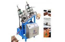 China 5KW Automatic Heat Transfer Machine Leather Logo Embossed Machine supplier