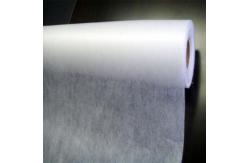 China PVA Cold Water Soluble Non Woven Fabric Embossed Pattern For Embroidery supplier