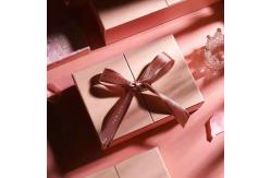 China Environmental Paper Boxes with Magnetic Closure and Ribbon Custom Logo Gift Packaging supplier