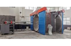 China PLC Control Shuttle Rotomolding Machine With 15-30min Cycle Time supplier