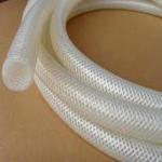 Stretchable Fiber Braided Silicone Tubing Food Grade For Automobile Accessories