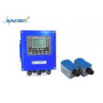 Ultrasonic Non Contact Clamp On Flow Meter Wall Type For Liquid Flow Measure with  accuracy ±1% for sale