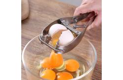 China SUS304 Stainless Steel Egg Opener Fish Shaped Eggshell Cracker Cutter supplier
