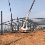 Customized Steel Structure Shop With Bolt Connection And Welded H Beam for sale