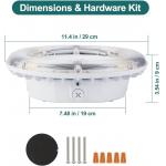 Durable LED Garage Canopy Lights 80W 60W 40W LED Parking Garage Fixtures