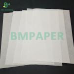 60gsm good printing White Greaseproof Paper Kit7 for packing hamburgers for sale