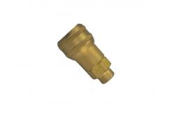 China Brass Male End Connections Pneumatic Quick Coupling supplier