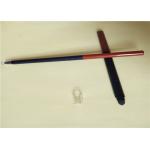 Self Sharpening Auto Eyeliner Pencil Plastic Tubes Slim Shape Red Color for sale