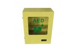 China IP45 Outdoor Heated AED Cabinet Waterproof With 9V 120db Alarm System supplier