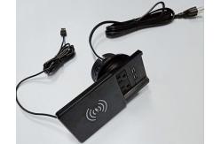 China Creative Multi - Function Conference Table Socket / Wireless Charging Socket supplier
