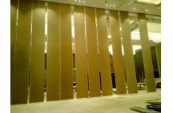 China Insulated Decorative Sliding Ceiling Panels , Meeting Room Wooden Partition Wall supplier