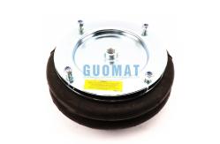 China Dunlop 12''x2 Series Suspension Air Spring Contitech FD412-22 with Flange Ring supplier