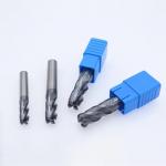 Carbide Milling Cutter End Mill for Graphite , 4 Flutes Endmill with Diamond Coating for sale