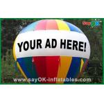 Custom Rainbow Inflatable Grand Balloon For Holiday Decorations for sale