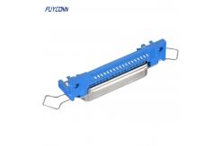 China PCB Right Angle Female 50P 36P 24P 14P Centronics Connector supplier