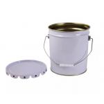 275mm diameter 18 Liter Empty metal Drum Steel Barrel With Handle for sale