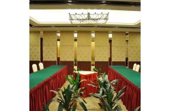 China Movable Partition Wall Systems With Aluminum Carrier Easy Sliding Wall For Boardroom supplier