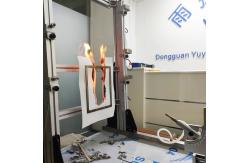 China Laboratory Multi Purpose Vertical Flammability Tester for Textile Fabrics supplier