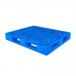 4-Way Entry Black Recycled HDPE Disposable Package Pallet for Storage and Transportation for sale