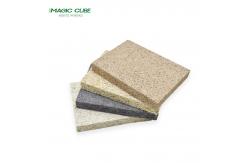 China Modern Rectangle Easy Construction Wool Wood Panels  For Building Stadium Office supplier