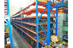 China 6 Levels Powder Coated Metal Racking Systems For Archiving Storage supplier