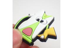 China TPU PVC Eco Friendly Sew On Logo Patches with 3D Embossed Technics supplier