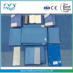 Sterilized Surgical Hip Drape Pack SMMS With Disposable Drapes And Gowns for sale