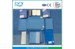 China Blue Operating Theatre Drapes SMS PP Universal Surgical Pack supplier