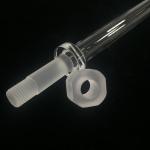 Threaded Machining Quartz Glass Nuts And Tubes For High Temperature Environment
