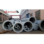 Q345 Steel Monopole Tower for Telecom 18m-30m Hot Dip Galvanized